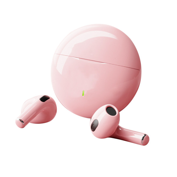 Cartoon Bluetooth -kuulokkeet söpö herkkä mikrofoni suuri kapasiteetti akku Bluetooth-stereokuulokkeet Minnie Pink