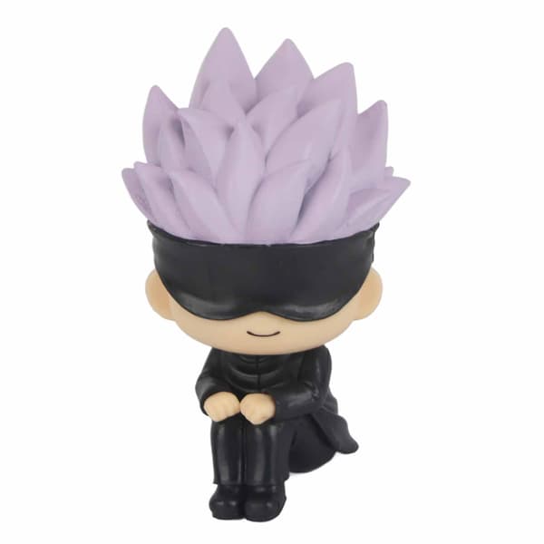 Anime Karaktär Docka Tecknad Docka Ornament Söta PVC Ornament för Sovrum Sängbord Vardagsrum