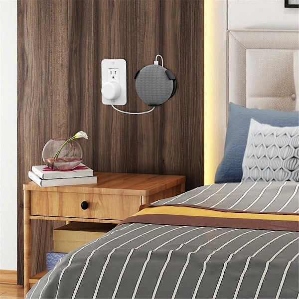 för Alexa Echo Dot 3:e generationens inomhushögtalare, kapslingsfäste, svart A