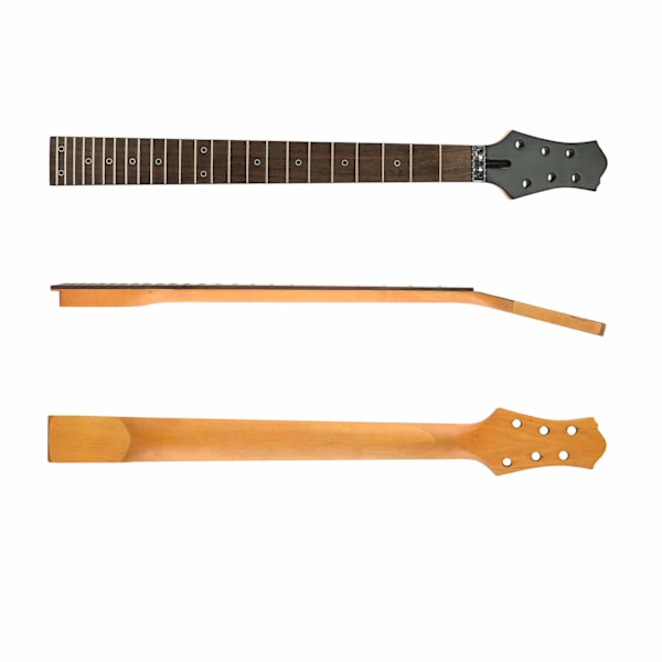 24 Band 25,6 Tums Gitarrhals Matt Lönnhals Rosenträ Greppbräda Gitarrhals LP Gitarrsersättning