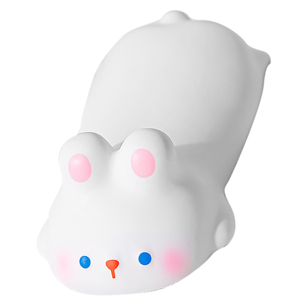 Tangentbord Handledsstöd Tecknad Djurstil Mjuk Bekväm Trötthetsavlastning Tangentbord Handledsskydd för hemmaspel Office White Bunny