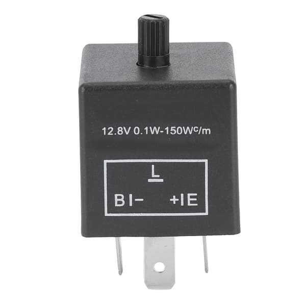 CF14KT Universal 3 Pins 12.8V 0.1W-150W Justerbart LED Blinkersrelä för Bil