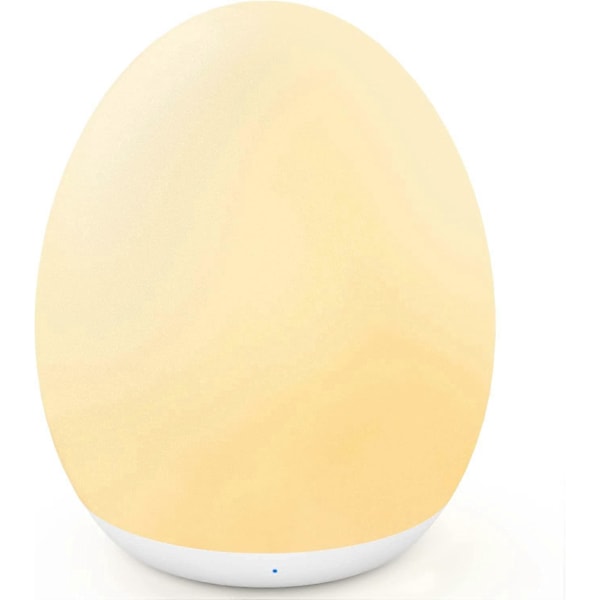 Natlampe til børn, Baby Natlampe med farveskift og dæmpbar, Bærbar lille genopladelig natlampe med 1H timer & Touch Control, Op til 100H