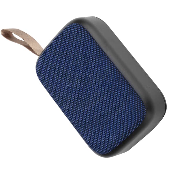Bluetooth Højttaler Subwoofer Trådløs Stereo Bærbar USB Mini Lyd med FM Radio Blå
