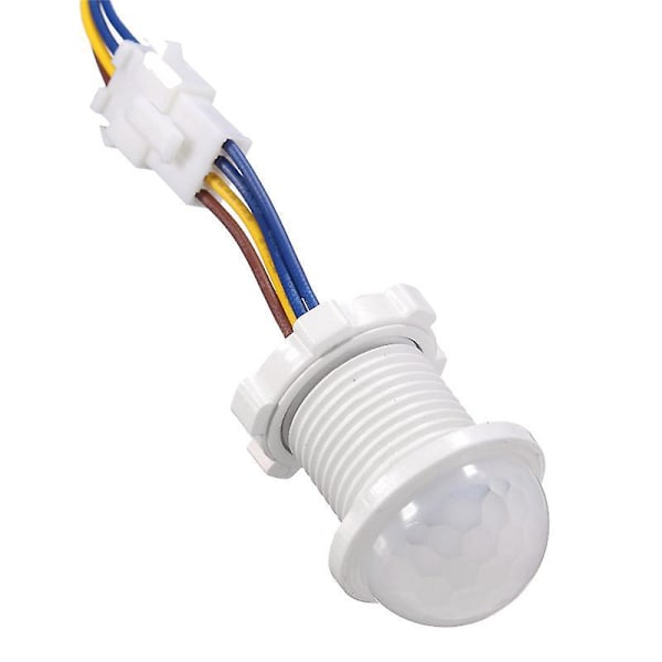 2 stk. Infrarød bevægelsessensor LED Downlight Pir100v-240v Lyskontakt