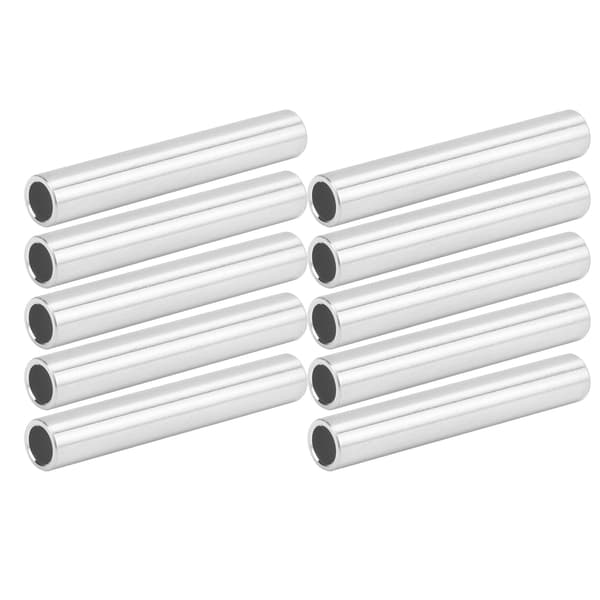 10 stk. aluminiumsrør sømløs rør lige rør 8x6mm 2in længde erstatning 6100‑0608‑0050