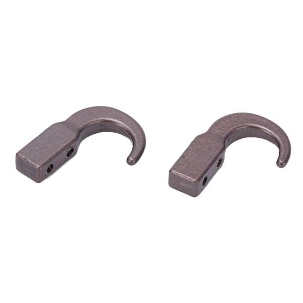 2 set RC metallsimuleringssläpkrok zinklegering dragkrok för SCX10 1/10 RC klättring CartTitanium Färg