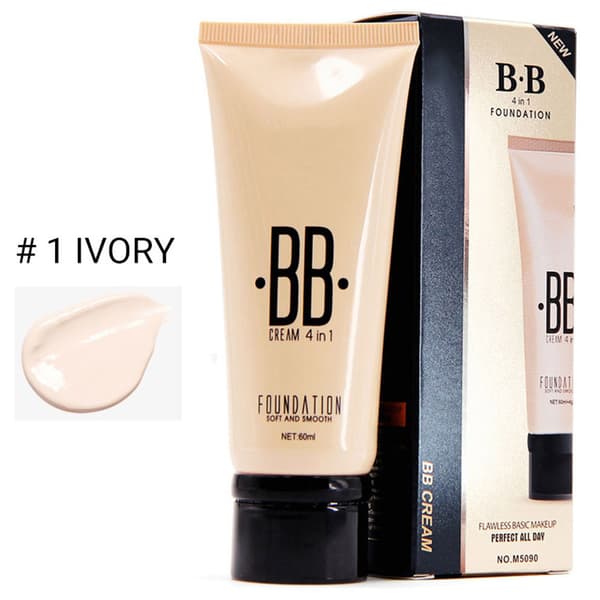 Professionel flydende makeup foundation langtidsholdbar fejlfri concealer kosmetik 1#