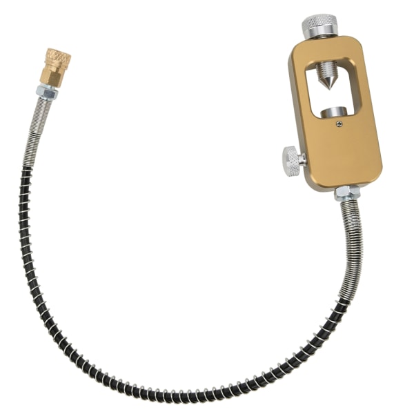 DEDEPU Portable Scuba Diving Adapter 8MM stor flaska till liten flaska Adapterhuvuden med rem Tubegolden