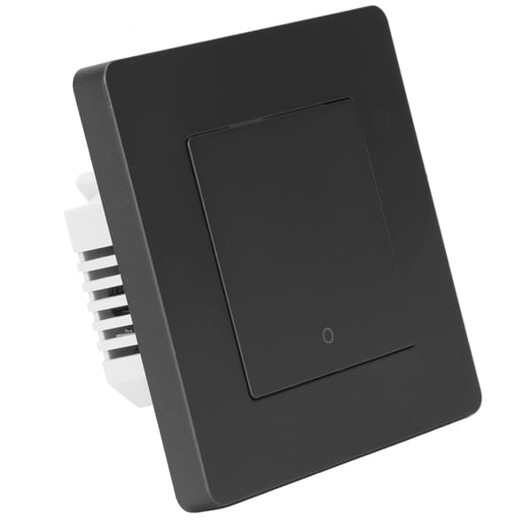 Smart Switch 1-vejs timing-controller scene-switch fjernbetjening AC 100-240V til lysgardin grå