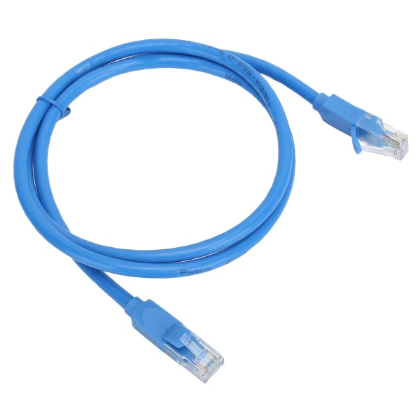 Verkkokaapeli CAT6 Gigabit Jumper RJ45 liitäntä 8-ydin suojaamaton kierretty pari, 1 metri