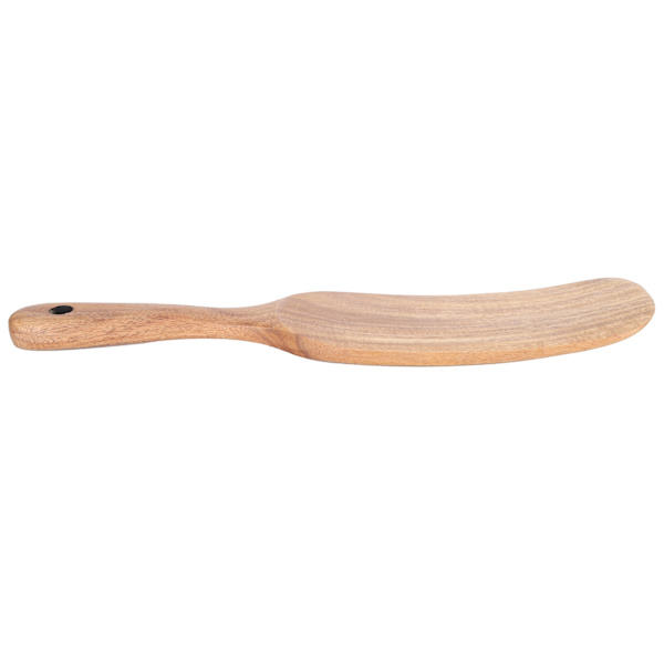 Teak Spatel Hjemmelavet Mad Fødevarekvalitet Træ Stegeske Køkkengrej til Køkkenartikler 26x6cm