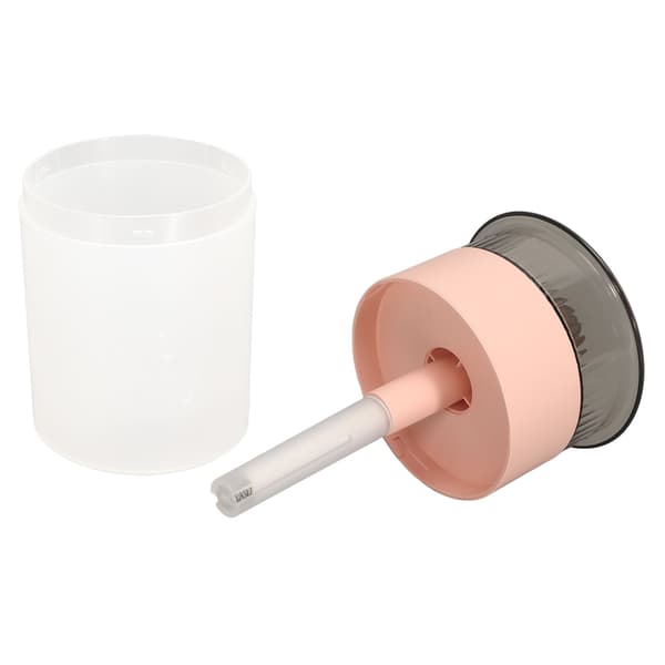 Rock luftfugter fin tåge farverige LED-lys Plug and Play diffuser til soveværelse 250ml 5V 1A Pink