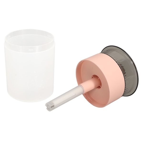 Steinluftfukter Fin Tåke Fargerike LED-lys Plug and Play Diffuser for Soverom 250ml 5V 1A Rosa