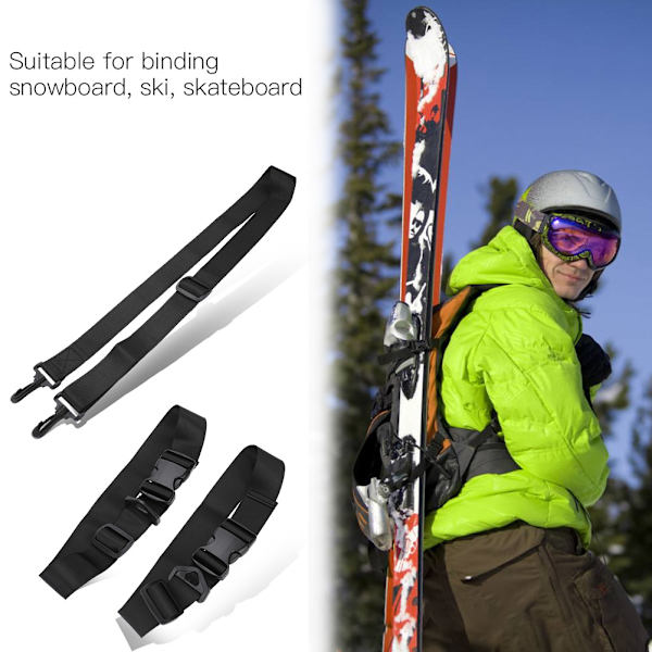 Snowboardfodral Bärrem Bindningar Yogamatta Axelrem Bärsele