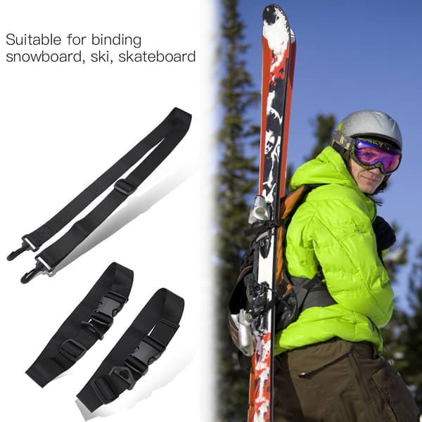 Snowboardhylse Bærestropp Bindinger Yogamatte Skulderslyngebærer