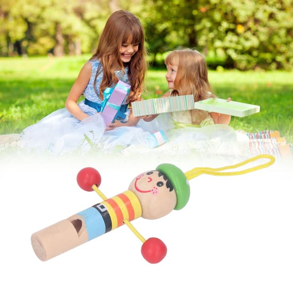 Fargerik Trepiratfløyte - Mini Fløyte Musikkinstrument for Barn