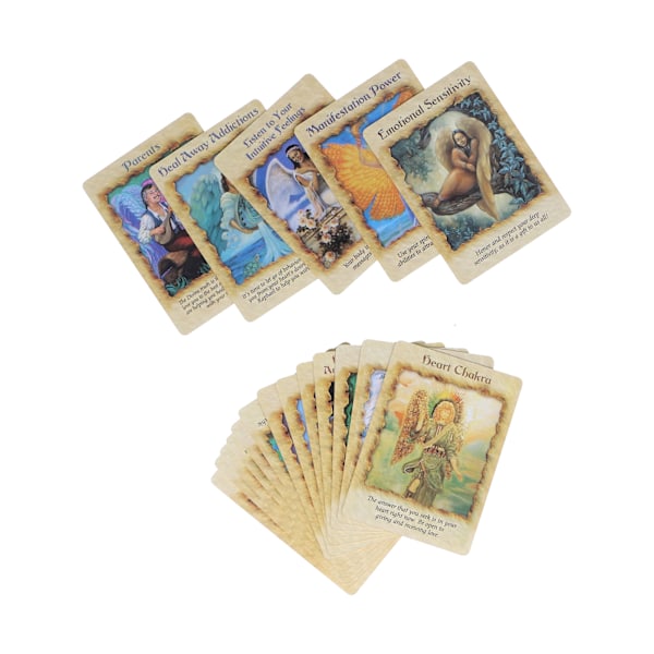 Divinasjonskort Hologrampapir Engelsk Språk Tarotkort Interaksjon Brettspillkort