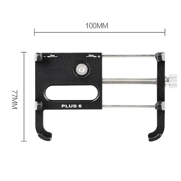 360° Rotationscykeltelefonhållare i Aluminiumlegering för iPhone 15/14 Pro Max, X/Xr/Xs, 8 Plus och Samsung S30/S10/S20/Note30/20