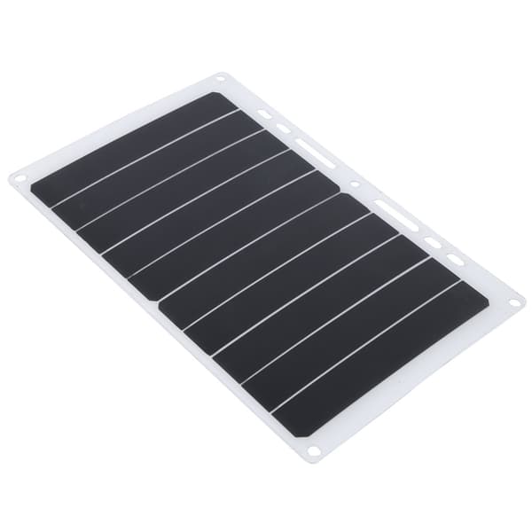 Solcellepanel Monteringsutstyr Monokrystallinsk Silisium Telefonlading Solcellepanel Hvit