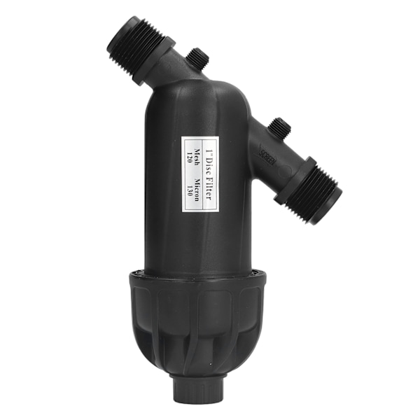 Bevattningsfilterlaminering G1 Yttre gänga 120 Mesh 8Bar Underhållskostnad Spray System Filter