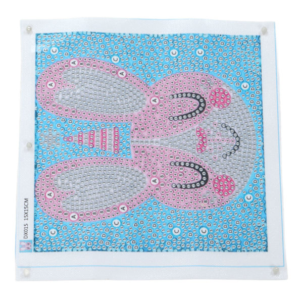 5D Diamantmålningar Cartoon Bunny Handcraft DIY Strassmålning för vardagsrum Sovrum Kontor