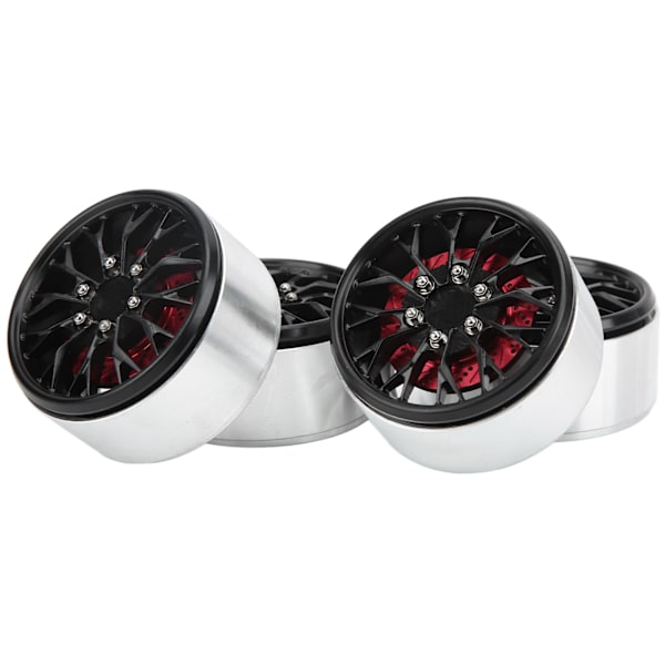 2,2 tommer Beadlock hjul fælge Hub RC aluminiumlegering Beadlock hjulnav til TraxxasBlack