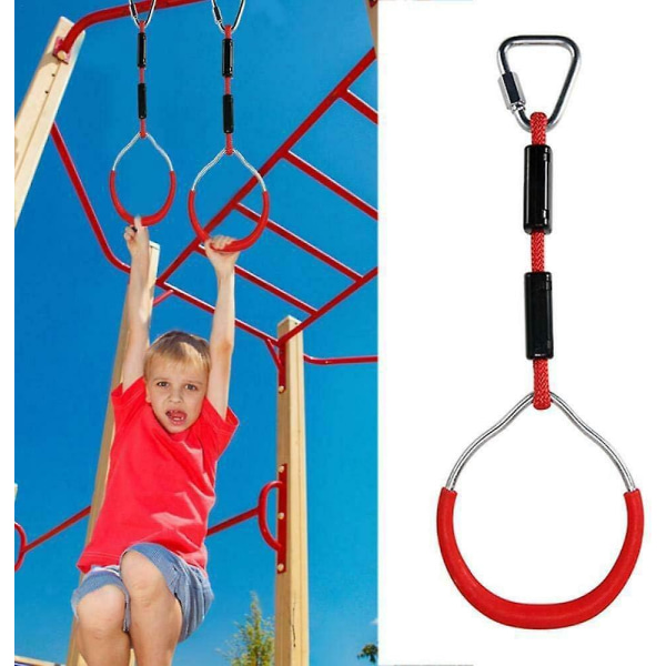 Ninja Course huskesett tilbehør for fargerike utendørs lekeplasser - huskeleker for barn gutter og jenter