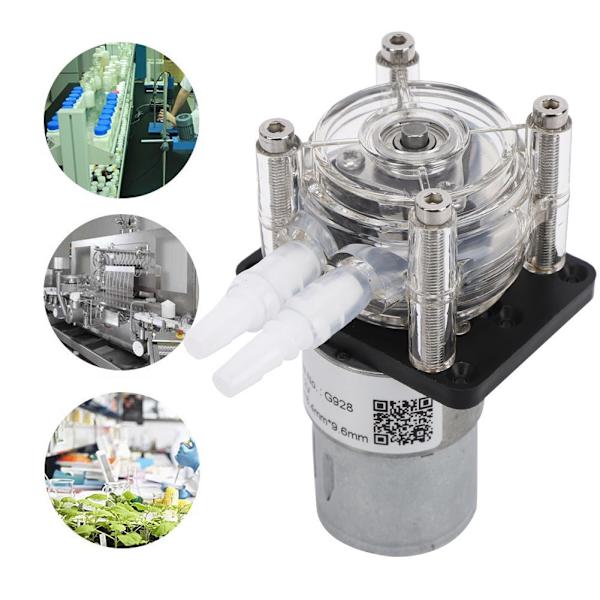 Storstrøms peristaltisk pumpe Høykvalitets målepumpe for akvarielaboratorium 500mL/min 12V