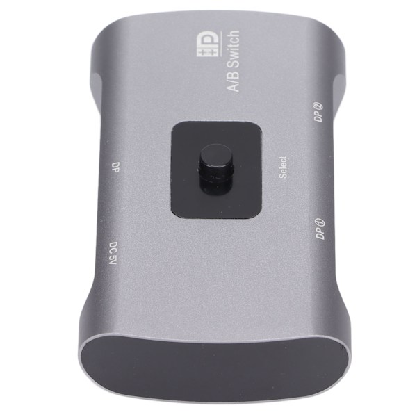 DP A/B-bryter 3D visuelle effekter DP1.2 toveis bryterkonverter 4K 60Hz DC 5V ekstern strømforsyning
