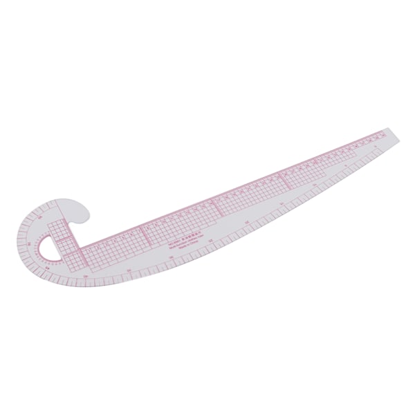 58 cm 6501 böjd linjal hög precision transparent kropp plast böjd linjal sömnad för sömnadsmönsterdesign