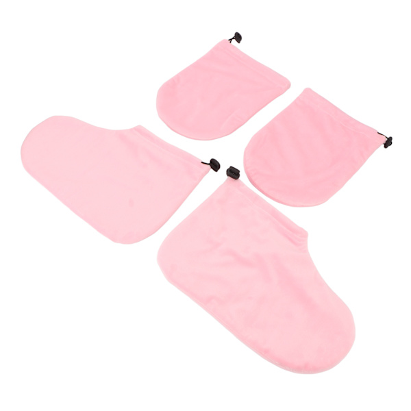 Paraffinvax Handske Stövlar Dam Soft Lint SPA Hot Wax Thermal behandling Vantar Stövlar för handfotvård