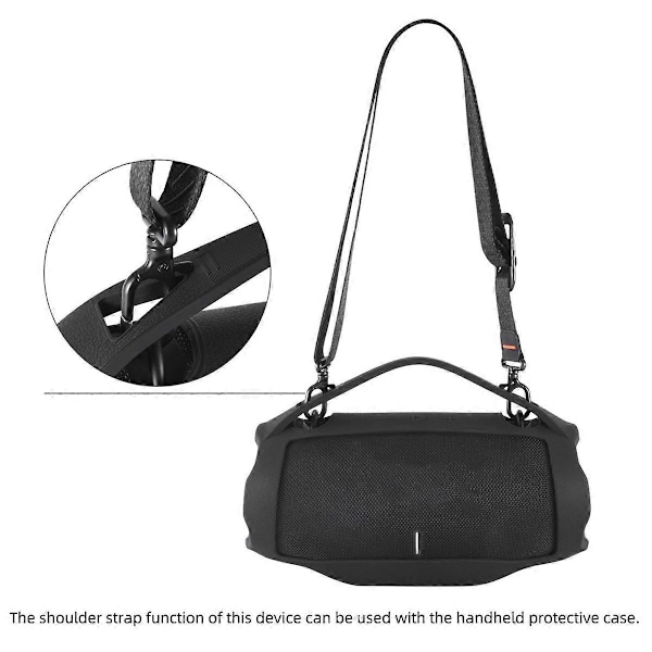 Suojakotelo Xtreme 4 kannettavalle Bluetooth-kaiuttimelle, musta