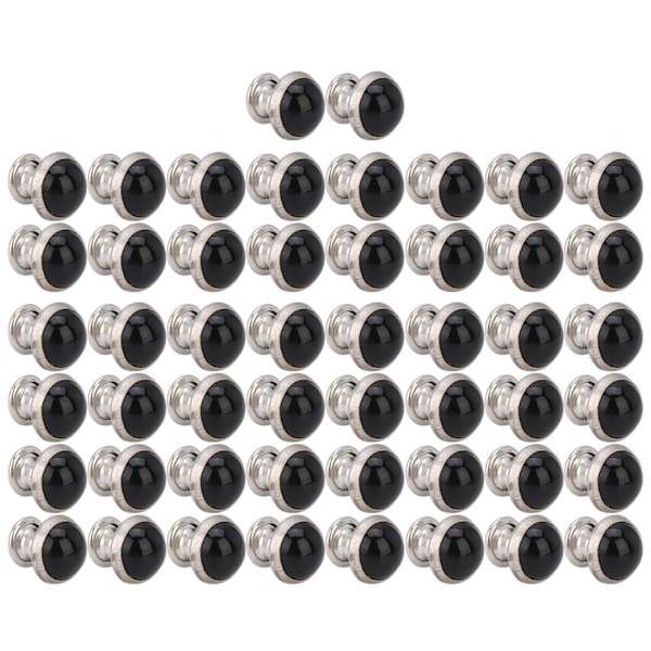 50 kpl 8 mm turkoosi niitti nastat pyöreät piikit rannekoru laukku koristeet DIY käsityö tarvike 18#