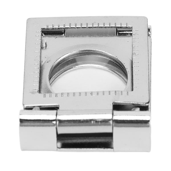 10X Mini Tre Folding Lup med Skala til Gravering DIY Håndværk