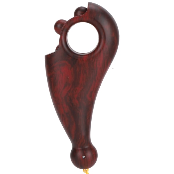 Wood Grain Digital Beads Counter Handheld Finger Beads Counter för buddhistisk meditation Redwood (Wood Grain)