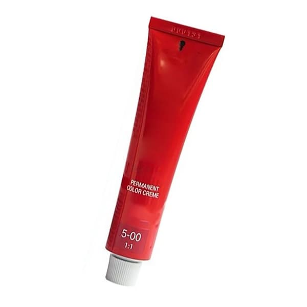 2st Svart Mörkbrun Permanent Färgkräm Permanent Hårfärg Grå Hårtäckning 60ML