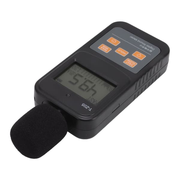 Digital lydniveaumåler Decibelmåler 30 til 130dB Lydstøjvolumenmåleapparat Lydtester Smart Sensor Decibelmonitor