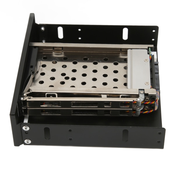 2,5 tommer internt HDD-kabinet Dual Bay SATA II-grænseflade 7 mm til 9,5 mm harddisktykkelse HDD-mobilstativbur