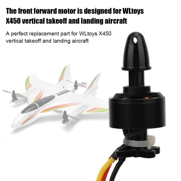 2300KV RC Forward Motor Fit for WLtoys X450 vertikalt start- og landingsfly