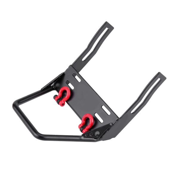 RC Crawler Stål främre stötfångare Vinschfäste för Axial SCX10 1/10 fjärrkontrollbil (platt)
