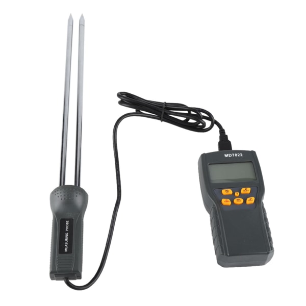 LCD Display Digital Grain Moisture Meter Fugtighedstester for hvede majs uafskallet