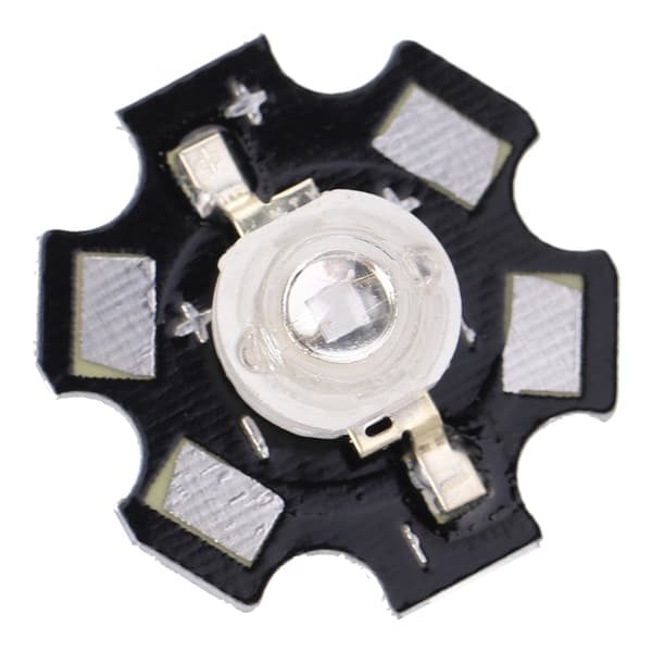 3W High Power LED Lampeperler Emitter Diode Chips til DIY Belysningsarmaturer Rød