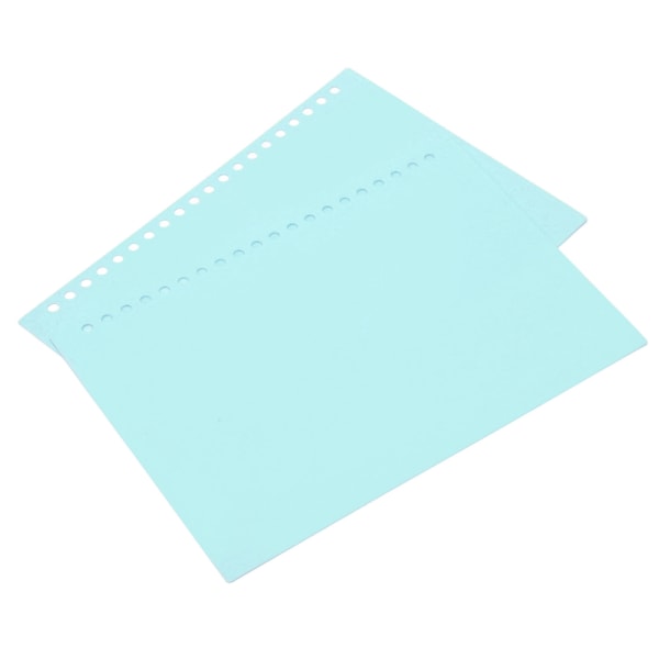 20 ark lösblad pärm A5 20 hål flexibel PP plast lösblad presentation pärm ljusgrön