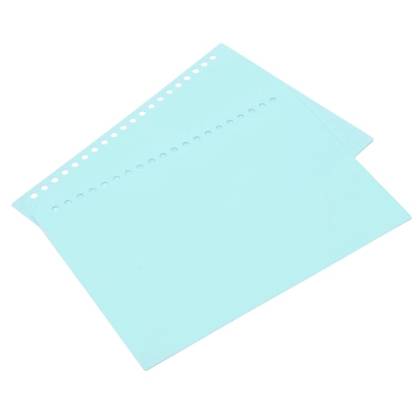 20 ark løsbladperm A5 20 hull fleksibel PP plast løsblad presentasjonsperm lys grønn