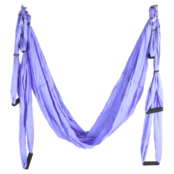 Ultralet Yoga Hængekøje Anti Gravity Yoga Swing Hængekøje Hjem Fitness Tilbehør Blå Lilla