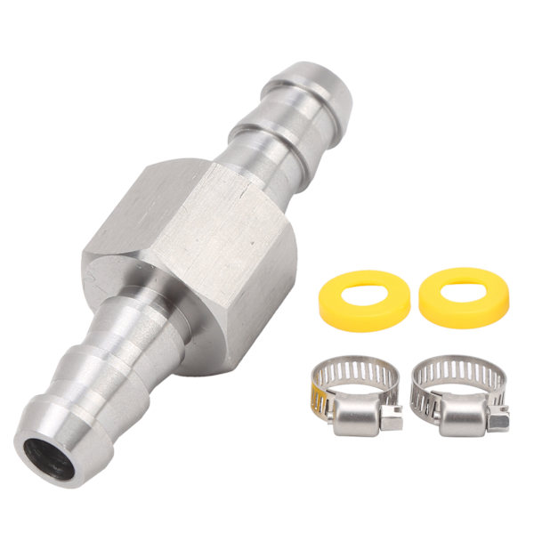 Brændstoftrykssensor TFitting Adapter Passer til 3/8 Universal Bil Hurtigforbindelsesfittings