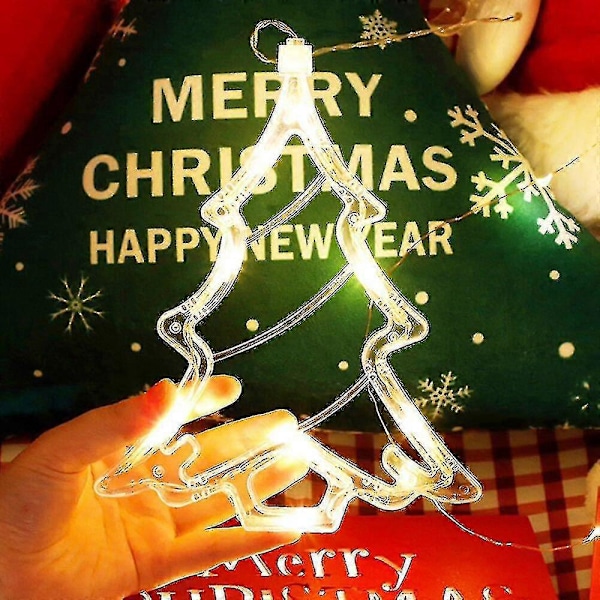 Julesugkopplampe Hengende Lys Julenissen