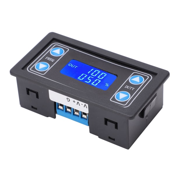 Signalgenerator ABS-hölje Automatisk funktionsgenerator med LCD-skärm för PWM-dimning 3,3V-30V