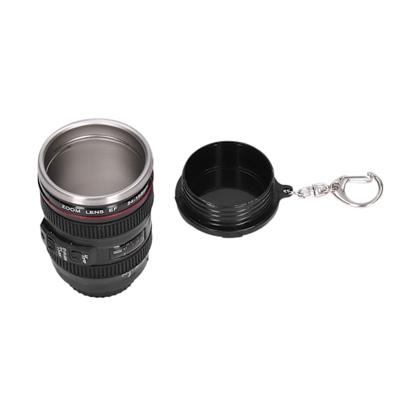 100 ml kameraobjektivmugg i rostfritt stål EF 24-105 mm F 4.0L USM objektivkaffemugg för fotoälskare